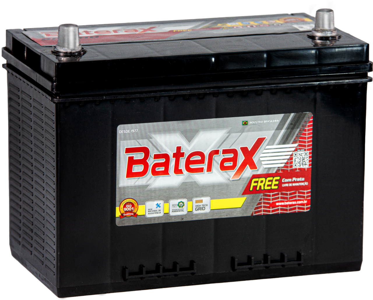 Bateria Automotiva 90ah Baterax Bf90hd Curitiba