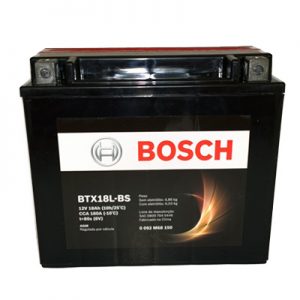 Bateria Moto Bosch BTX18L-BS